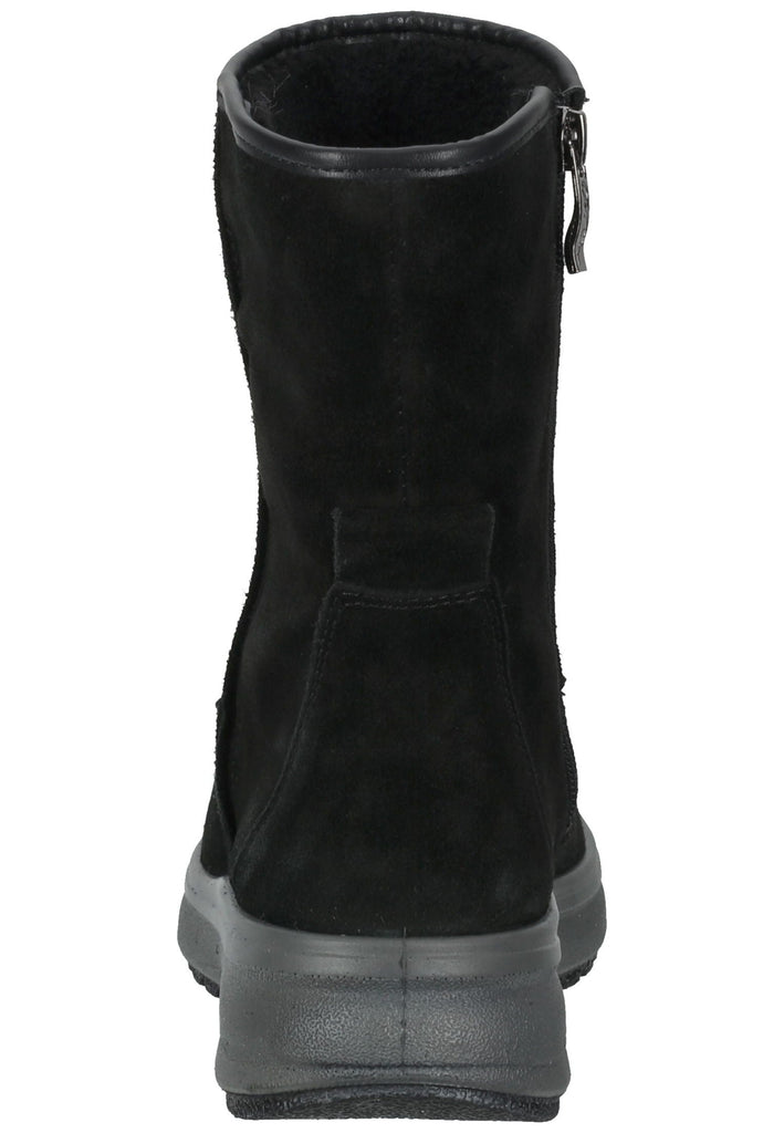 Stiefeletten ara Stiefelette Veloursleder Schwarz Warmfutter