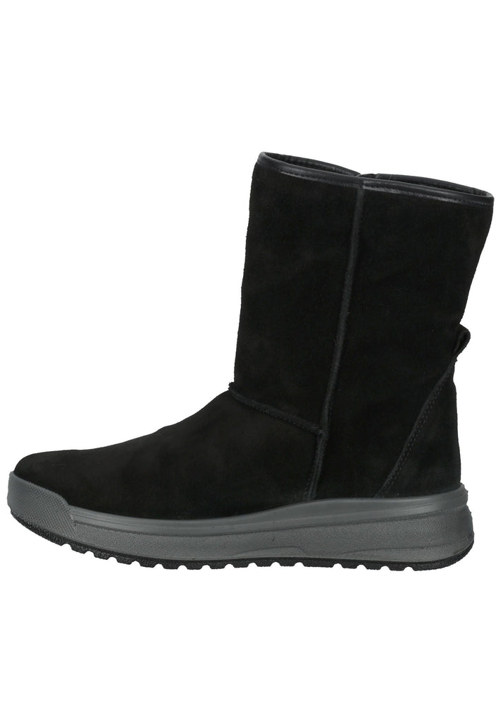 Stiefeletten ara Stiefelette Veloursleder Schwarz Warmfutter