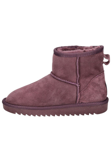 Stiefeletten ara Stiefelette Veloursleder/Textil Burgundy Warmfutter