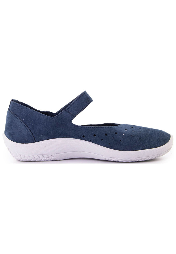 ARCOPEDICO Ballerinas Lederimitat Blau