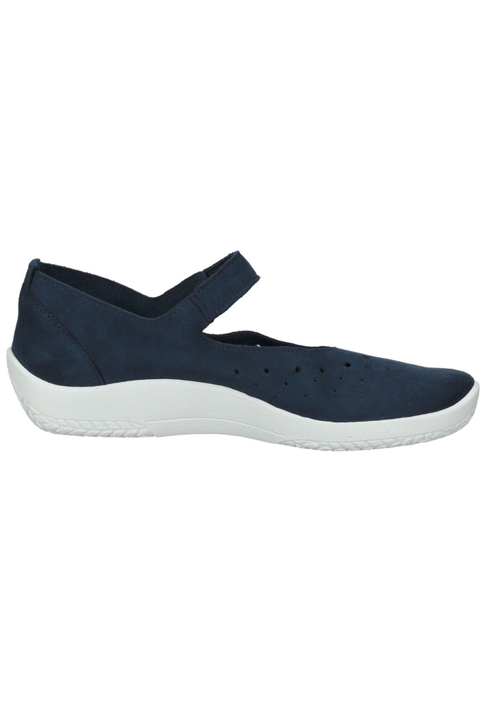 ARCOPEDICO Ballerinas Lederimitat Blau