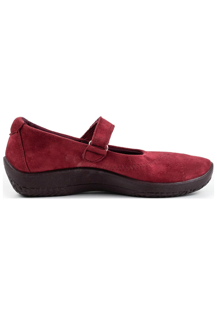 ARCOPEDICO Ballerinas Lederimitat Bordeaux
