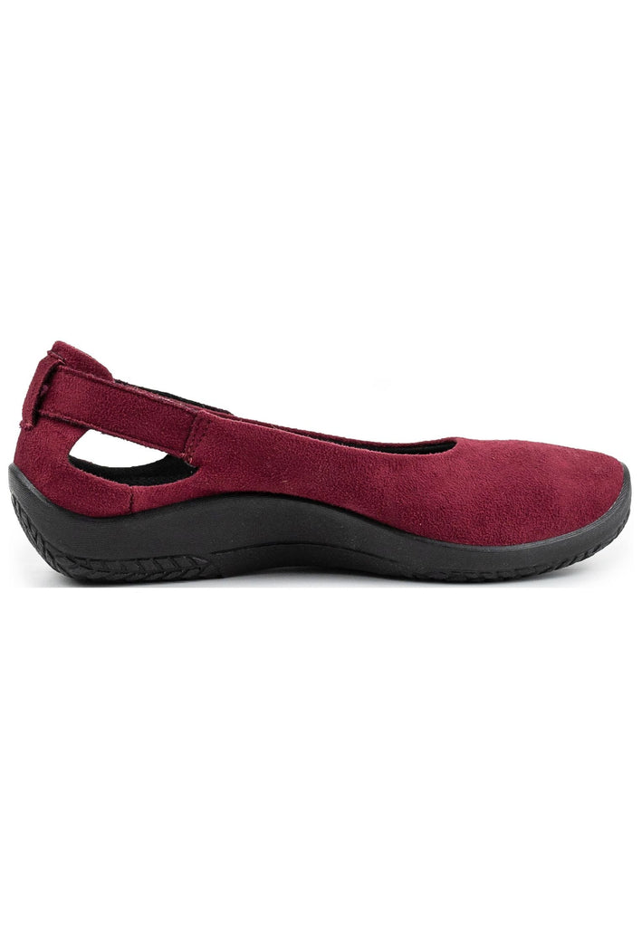 ARCOPEDICO Ballerinas Lederimitat Bordeaux