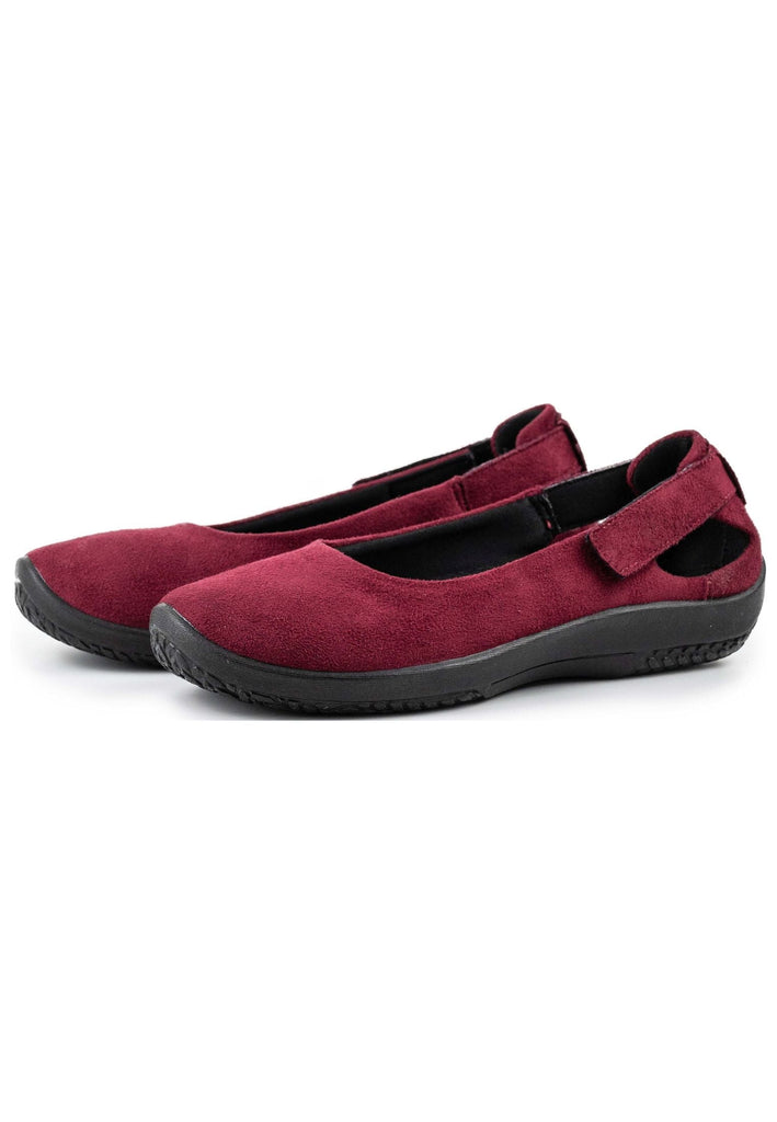 ARCOPEDICO Ballerinas Lederimitat Bordeaux