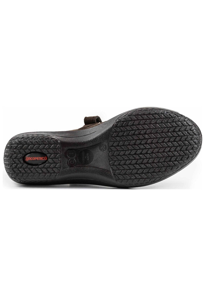 ARCOPEDICO Ballerinas Lederimitat Braun
