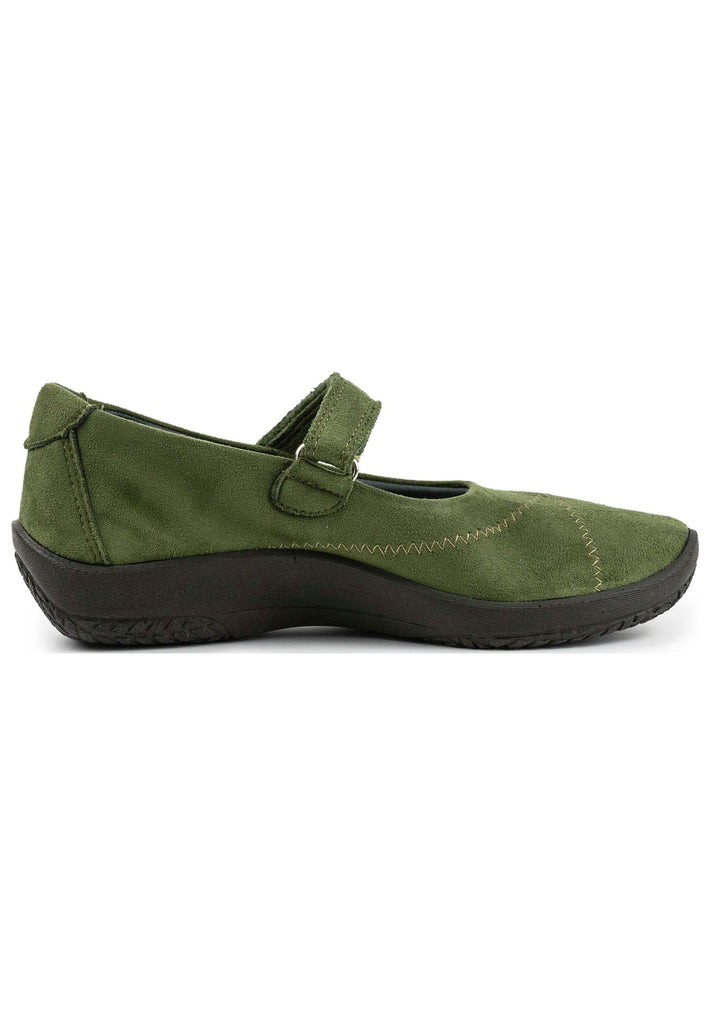 ARCOPEDICO Ballerinas Lederimitat Olive