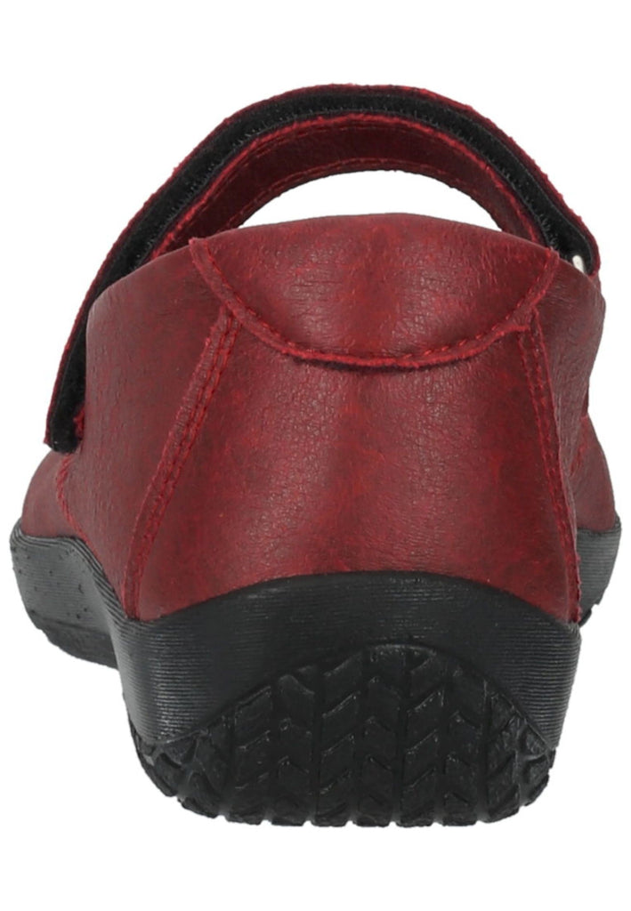 ARCOPEDICO Ballerinas Lederimitat Rot
