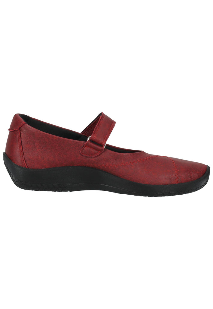ARCOPEDICO Ballerinas Lederimitat Rot
