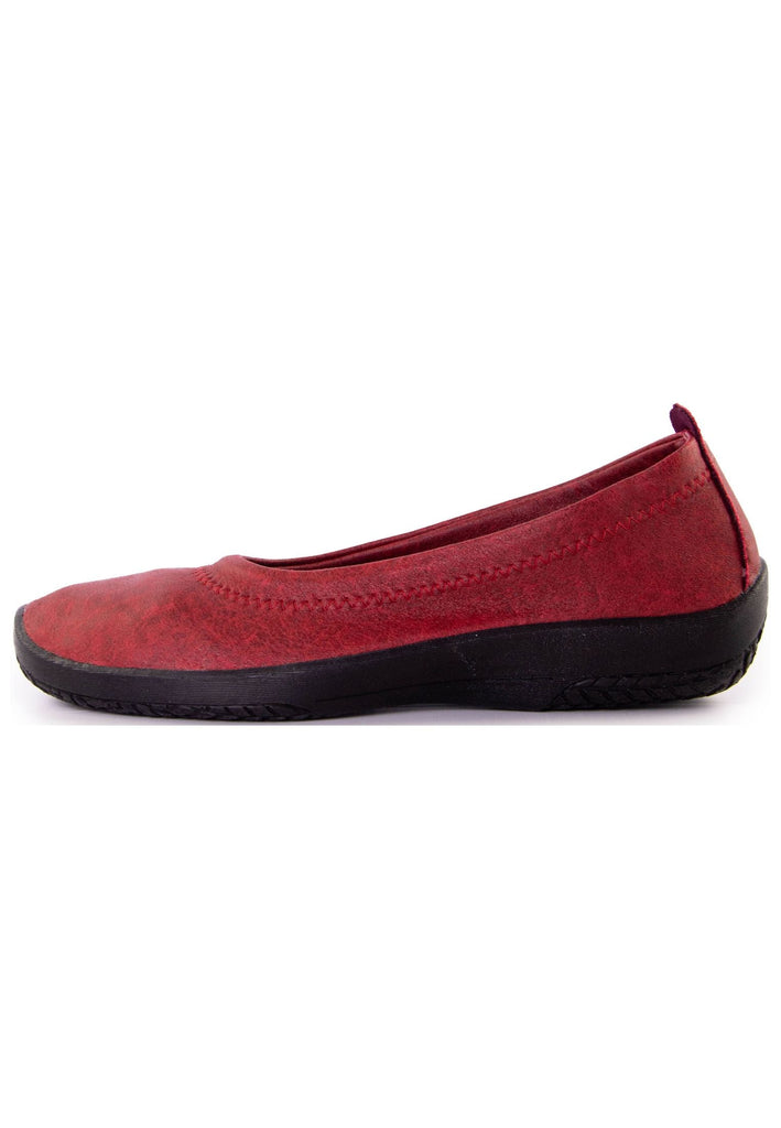 ARCOPEDICO Ballerinas Lederimitat Rot