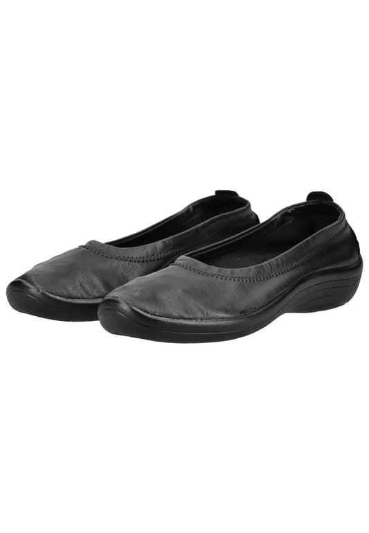 ARCOPEDICO Ballerinas Lederimitat Schwarz/Schwarz