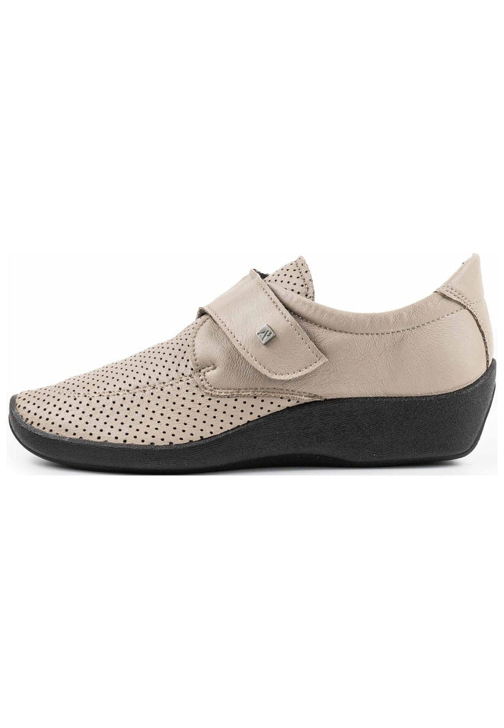 ARCOPEDICO Halbschuhe Lederimitat Taupe