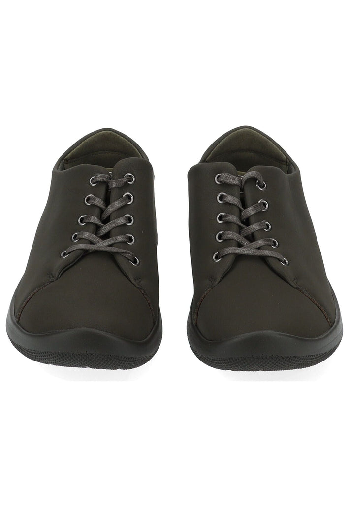 ARCOPEDICO Halbschuhe Lederimitat/Textil Khaki