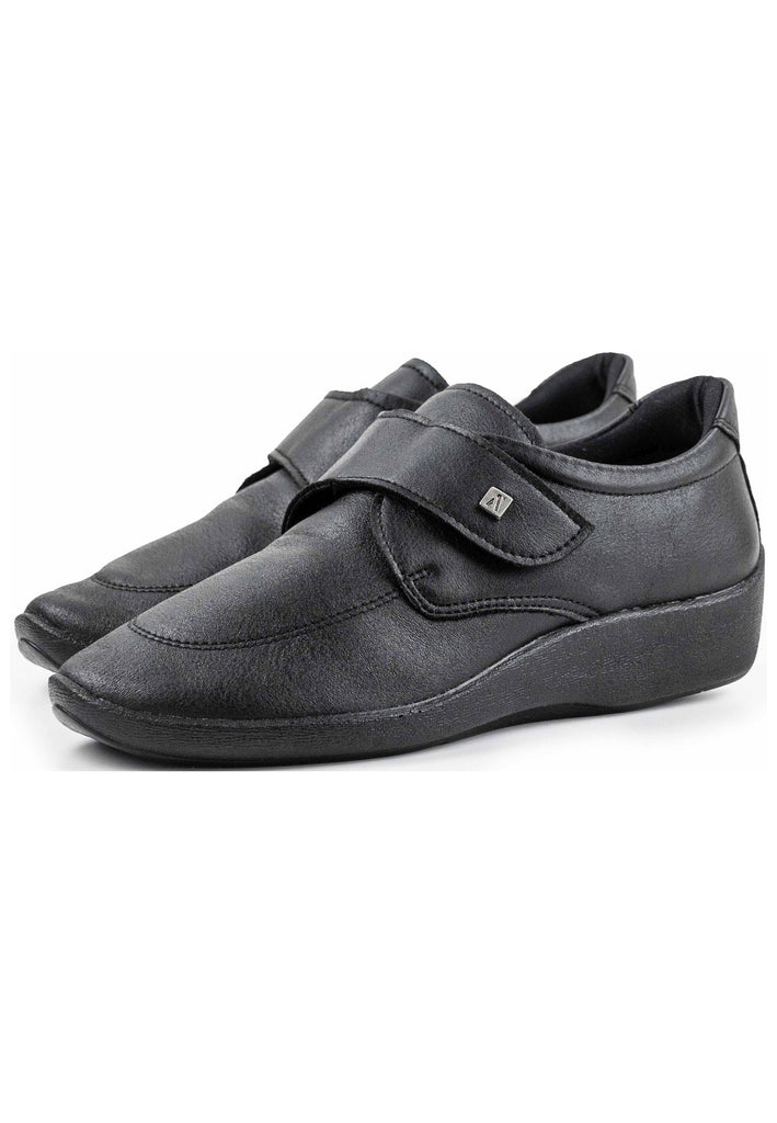 ARCOPEDICO Halbschuhe Lederimitat/Textil Schwarz