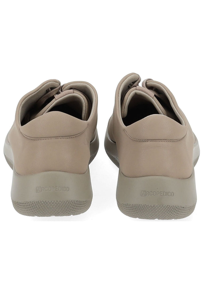 ARCOPEDICO Halbschuhe Lederimitat/Textil Taupe