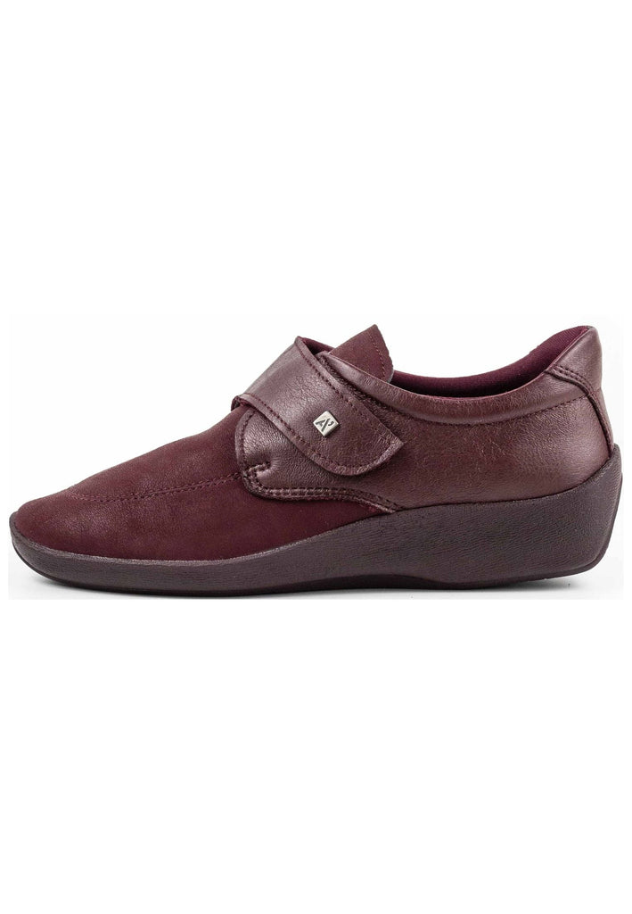 ARCOPEDICO Halbschuhe Textil Bordeaux