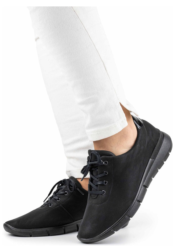 ARCOPEDICO Halbschuhe Textil Schwarz