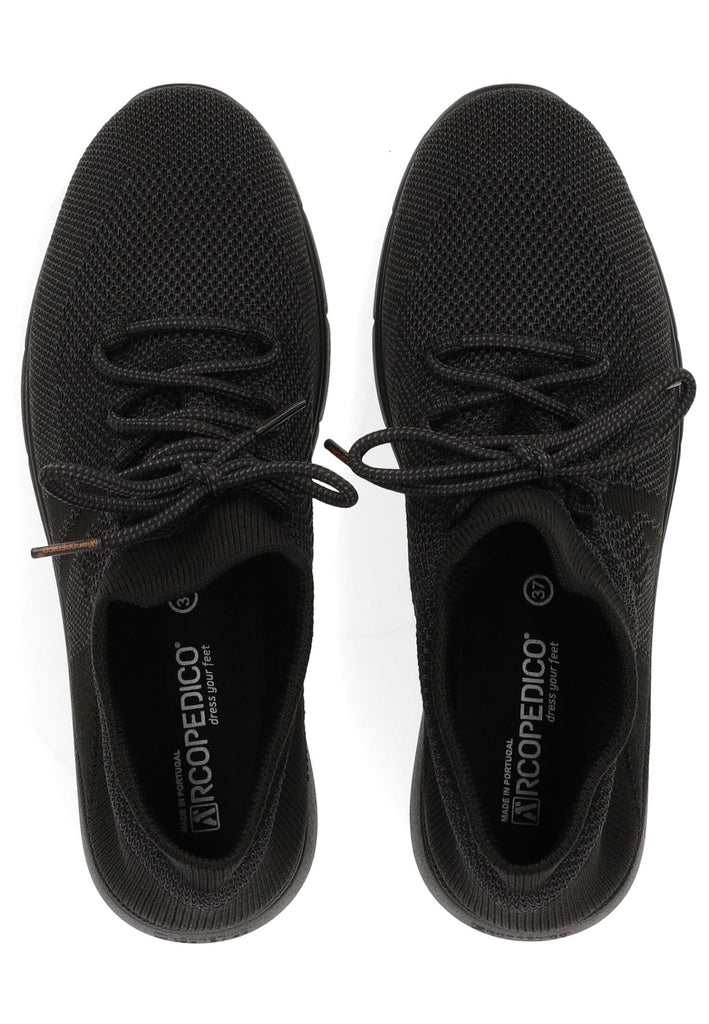 ARCOPEDICO Halbschuhe Textil Schwarz