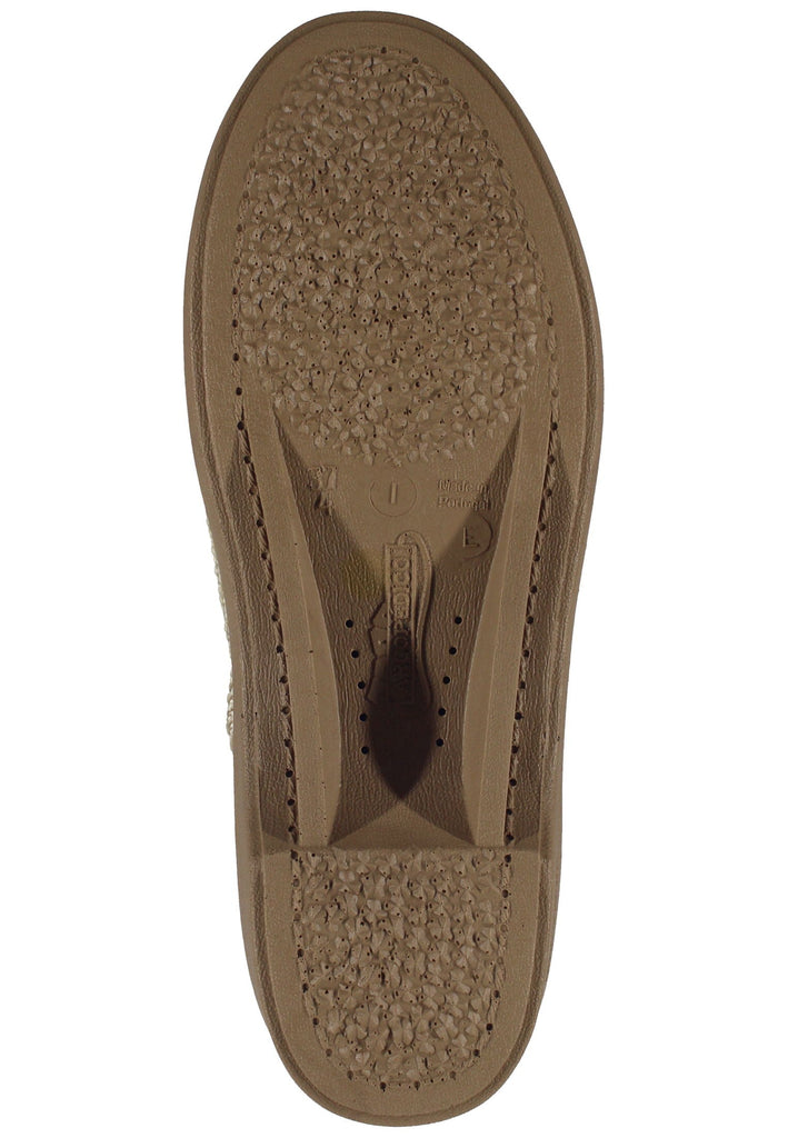 ARCOPEDICO Hausschuhe Textil Beige