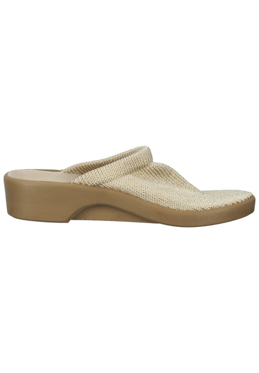 ARCOPEDICO Hausschuhe Textil Beige