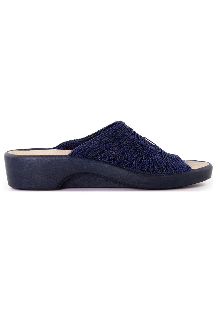 ARCOPEDICO Hausschuhe Textil Dunkelblau