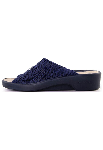ARCOPEDICO Hausschuhe Textil Dunkelblau