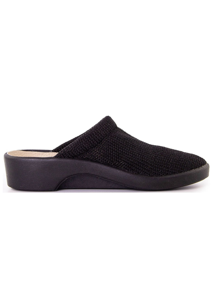 ARCOPEDICO Hausschuhe Textil Schwarz