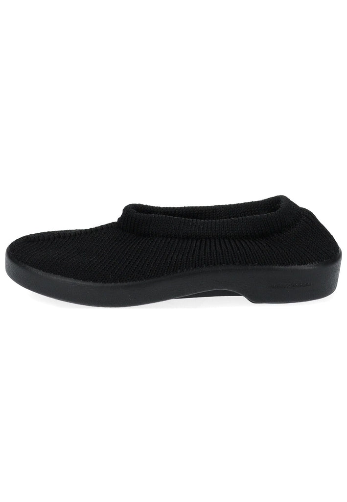ARCOPEDICO Hausschuhe Textil Schwarz Warmfutter