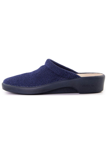 Pantoletten ARCOPEDICO Hausschuhe Textil Dunkelblau