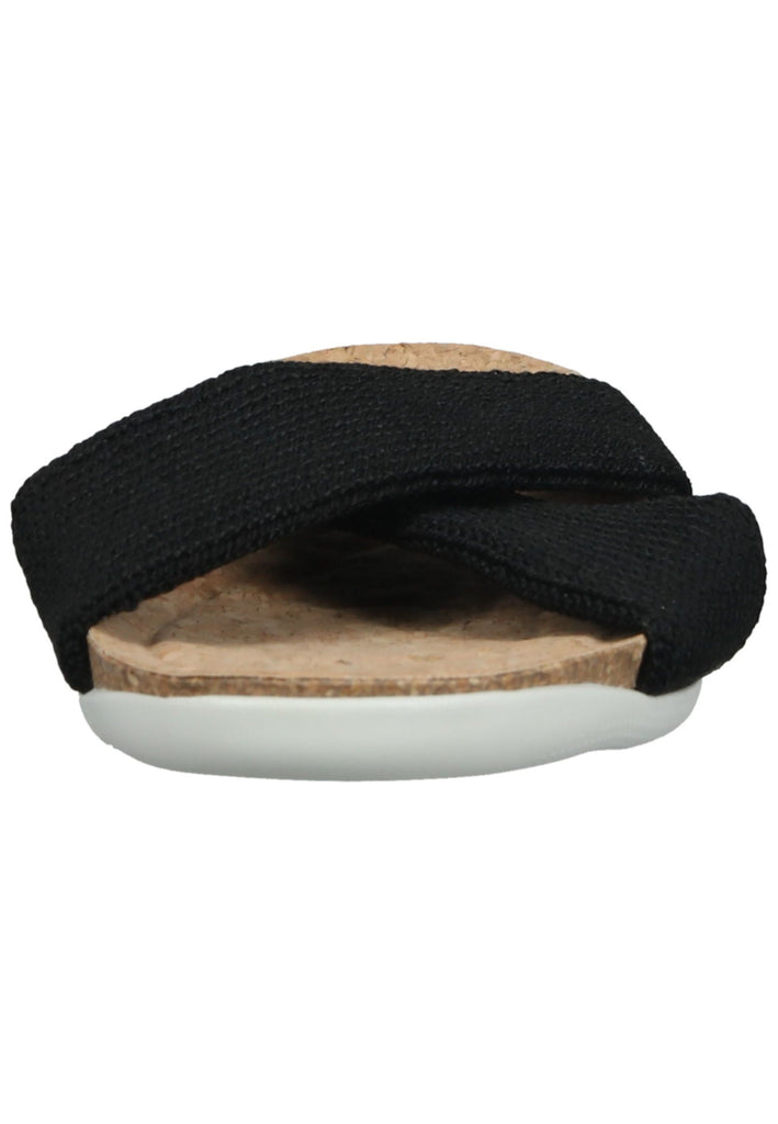 ARCOPEDICO Pantoletten Textil Schwarz