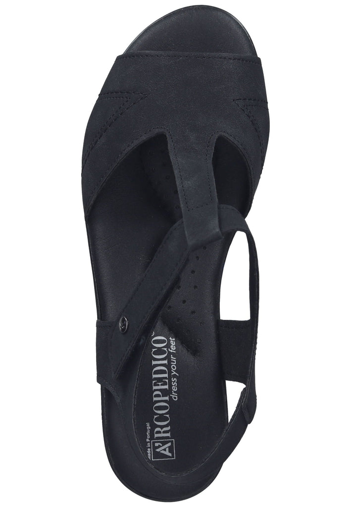 ARCOPEDICO Sandalen Textil Black