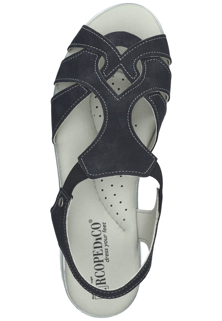 ARCOPEDICO Sandalen Textil Black