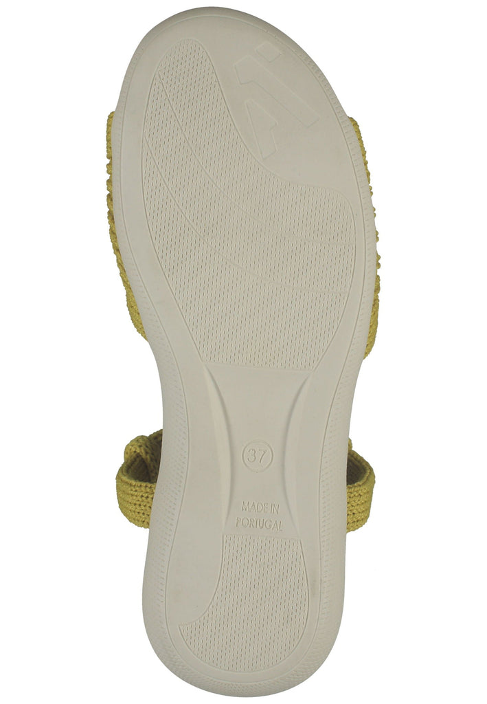 ARCOPEDICO Sandalen Textil Senf