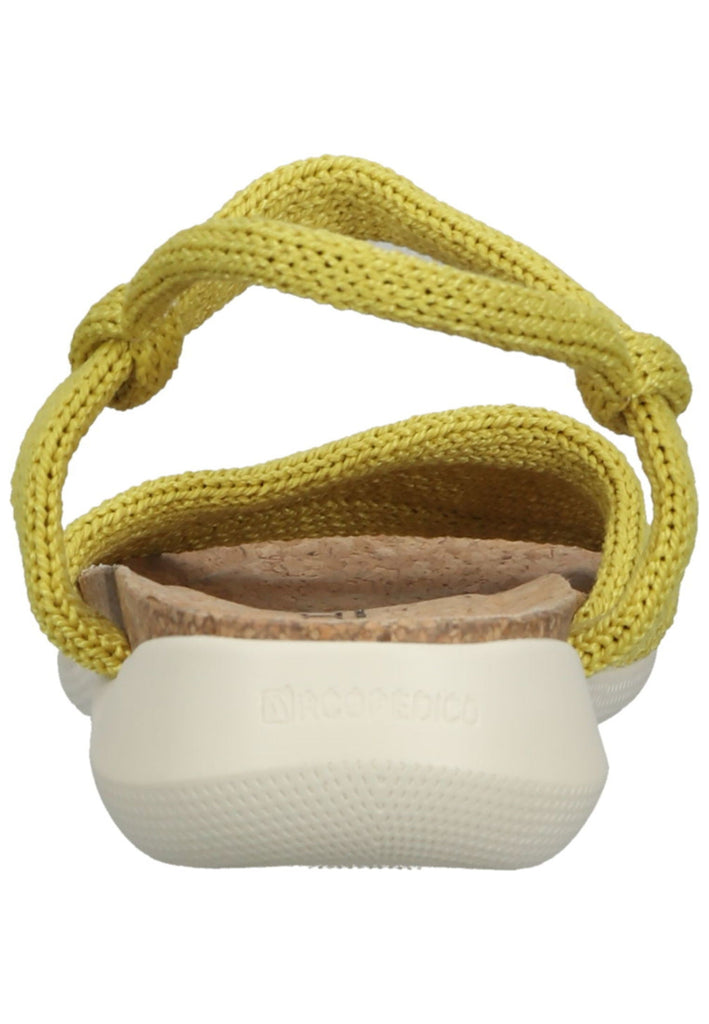 ARCOPEDICO Sandalen Textil Senf