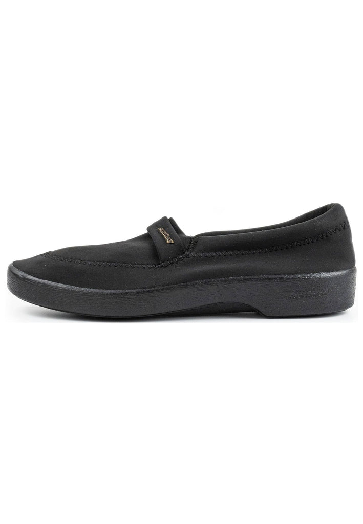 ARCOPEDICO Slipper Lederimitat Schwarz