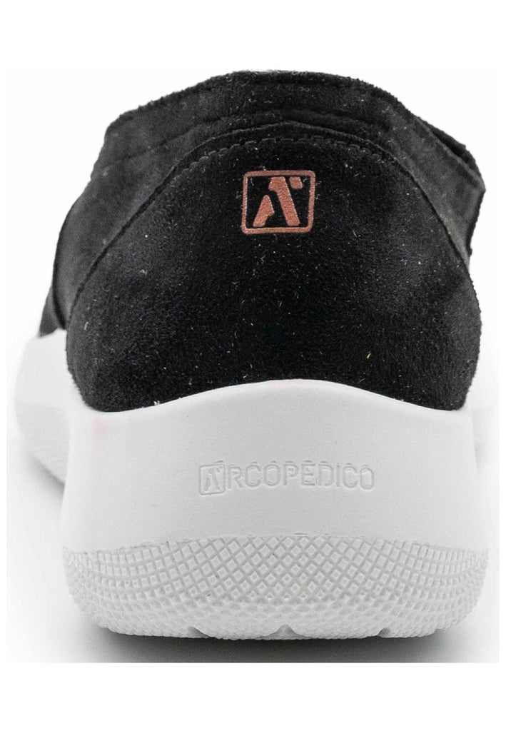 ARCOPEDICO Slipper Textil Black