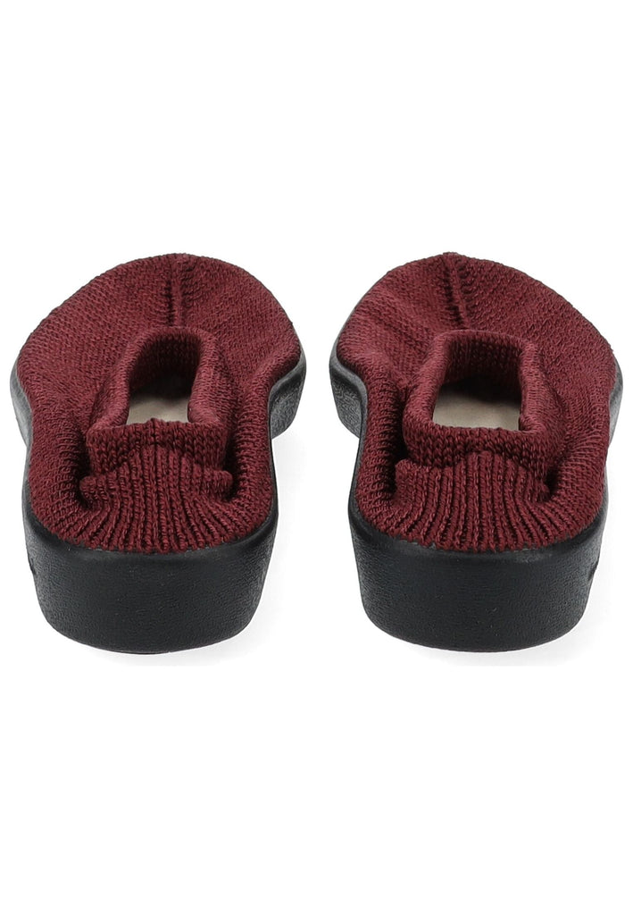 ARCOPEDICO Slipper Textil Bordeaux