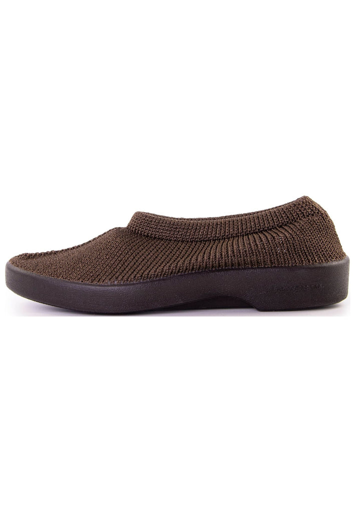 ARCOPEDICO Slipper Textil Dunkelbraun
