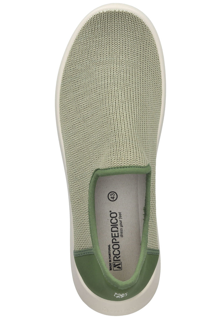 ARCOPEDICO Slipper Textil Grün