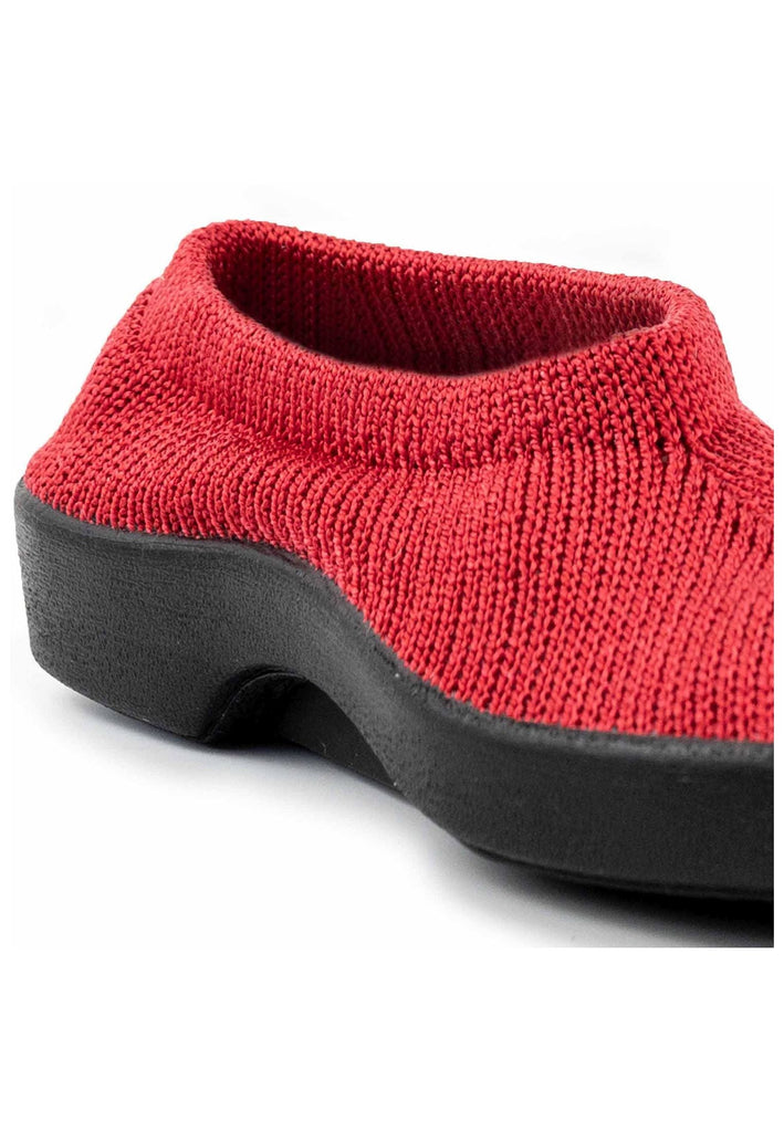 ARCOPEDICO Slipper Textil Rot