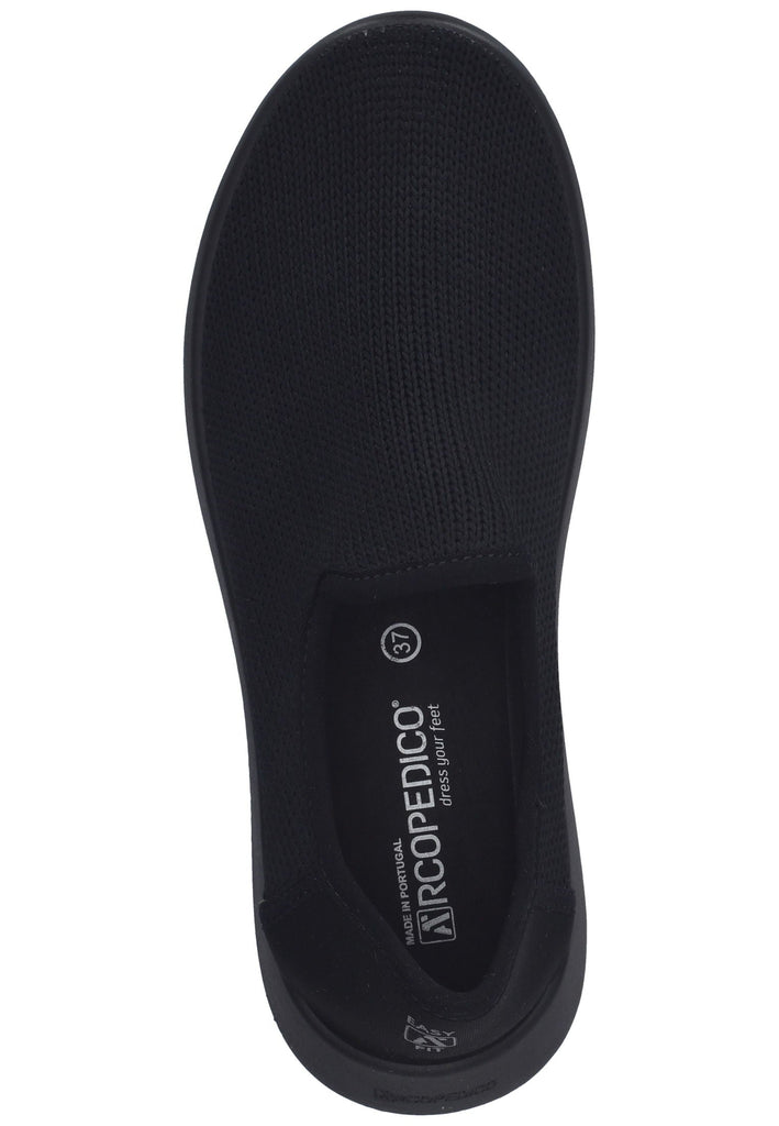ARCOPEDICO Slipper Textil Schwarz