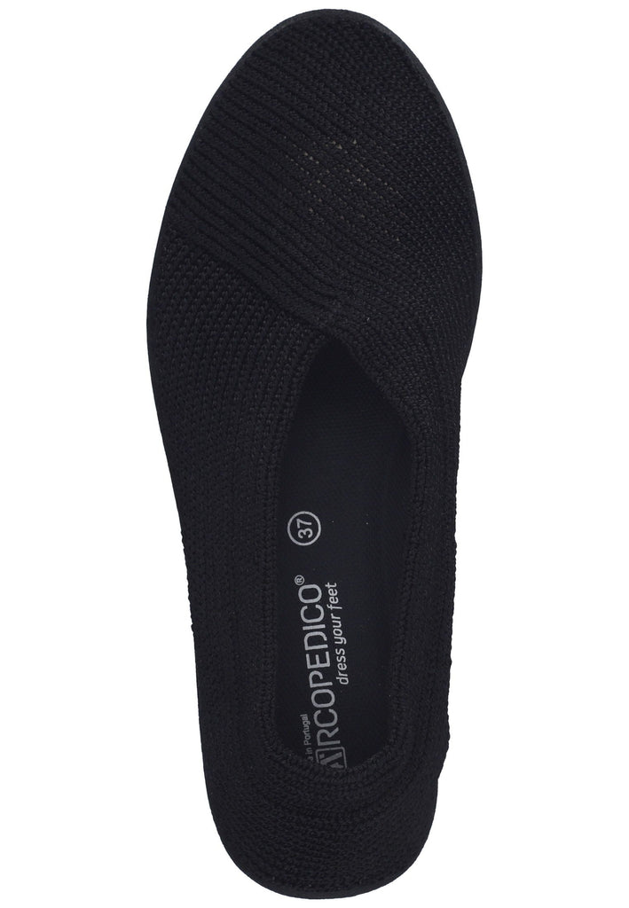 ARCOPEDICO Slipper Textil Schwarz