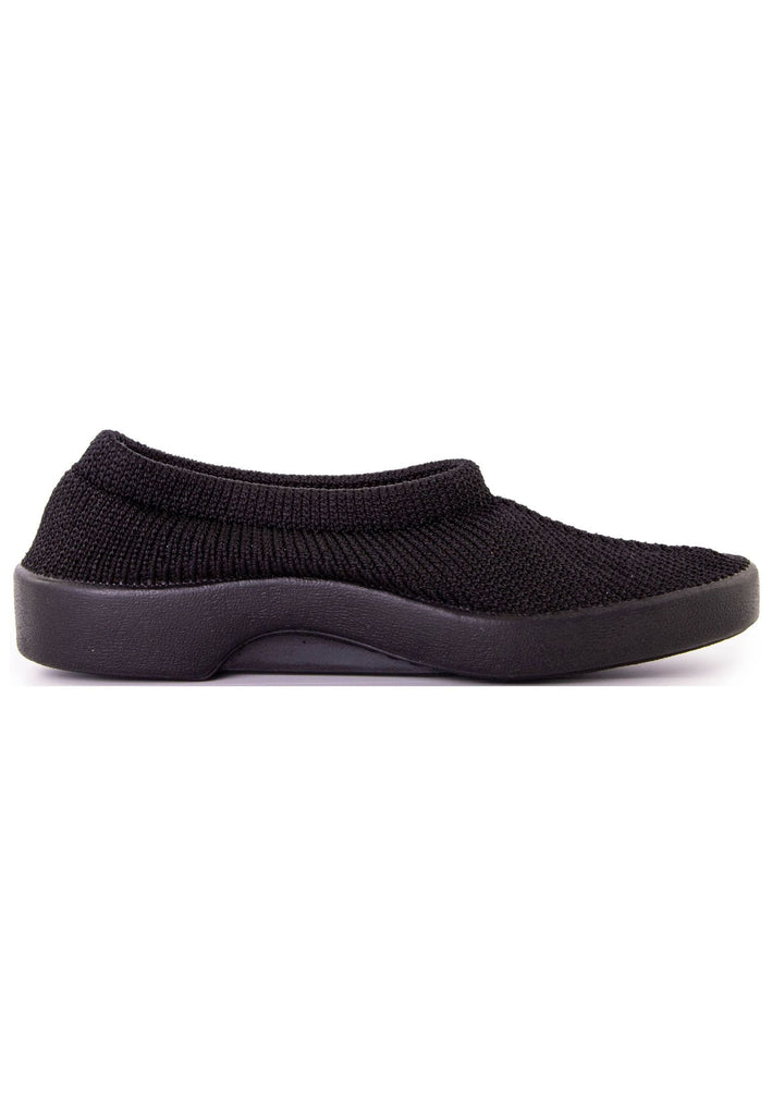 ARCOPEDICO Slipper Textil Schwarz