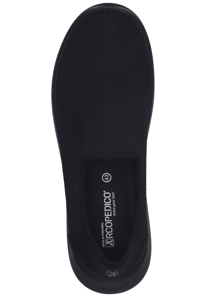 ARCOPEDICO Slipper Textil Schwarz