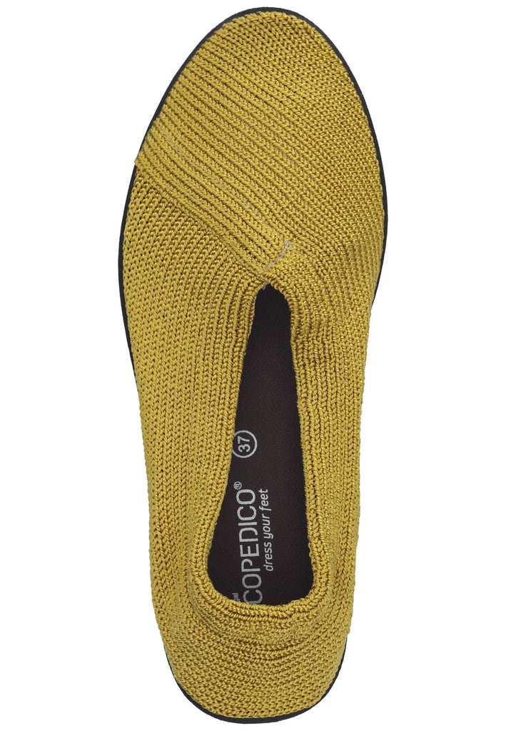 ARCOPEDICO Slipper Textil Senf