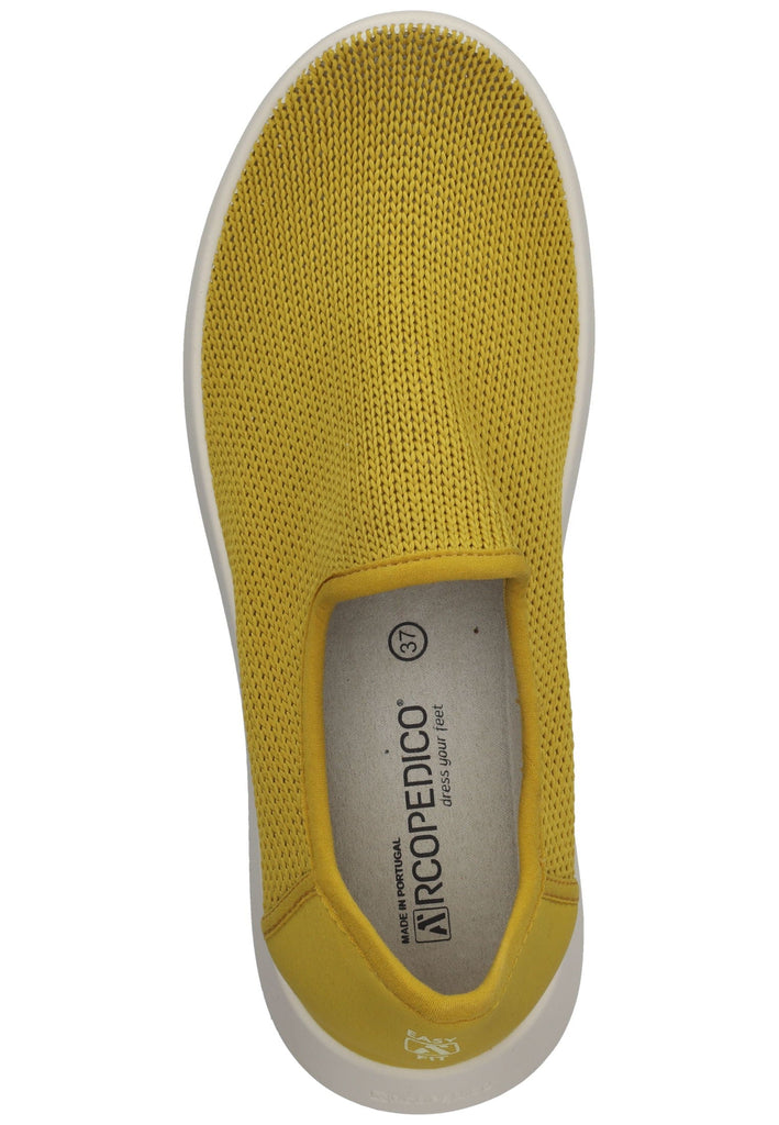 ARCOPEDICO Slipper Textil Senf
