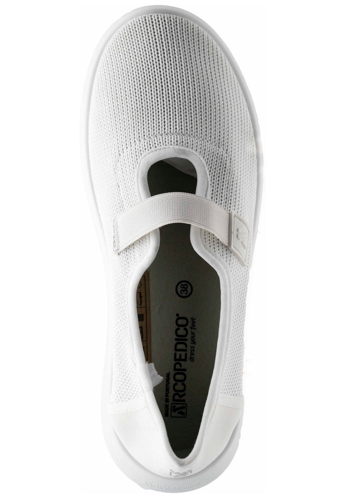 ARCOPEDICO Slipper Textil White