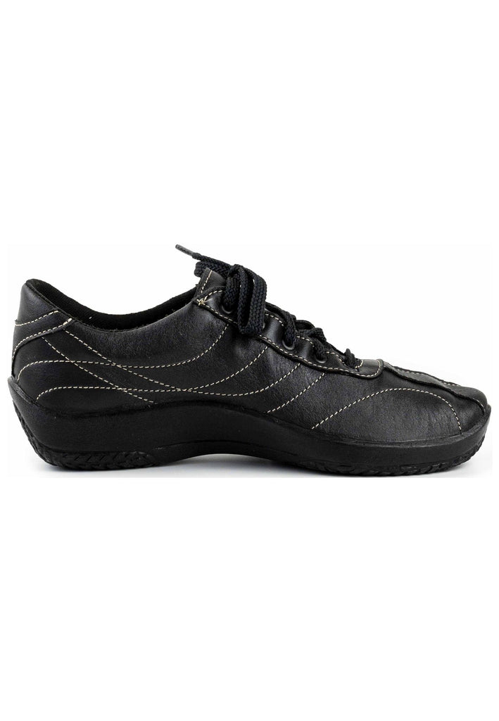ARCOPEDICO Sneaker Lederimitat Schwarz