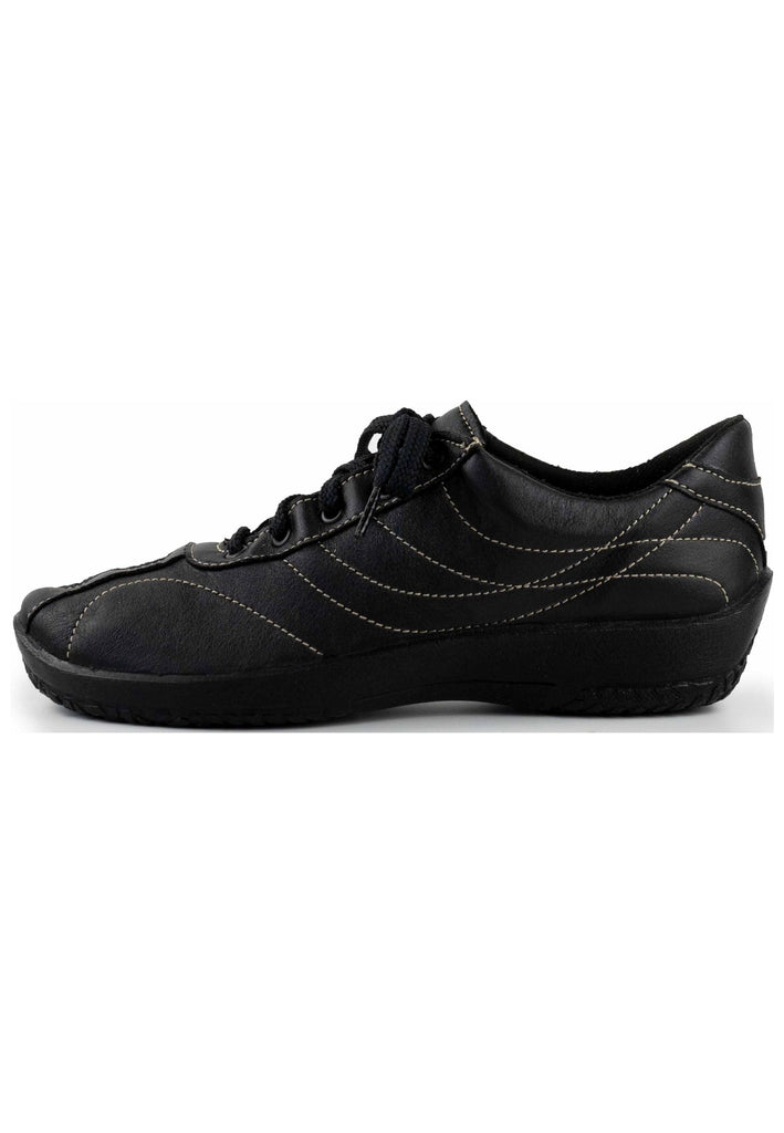 ARCOPEDICO Sneaker Lederimitat Schwarz