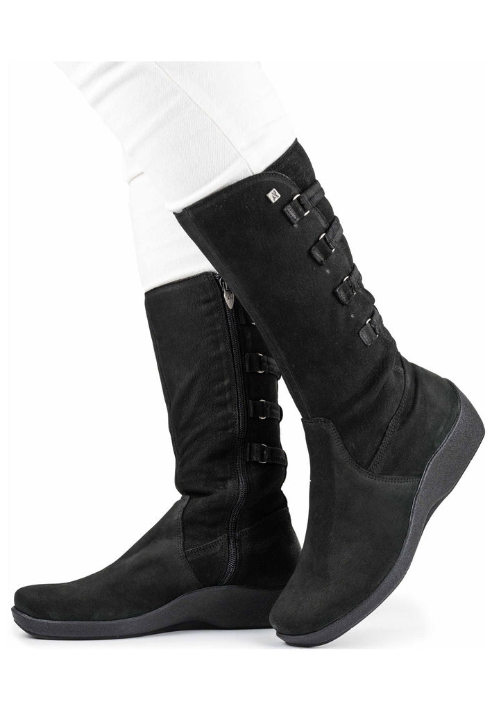 ARCOPEDICO Stiefel Textil Schwarz