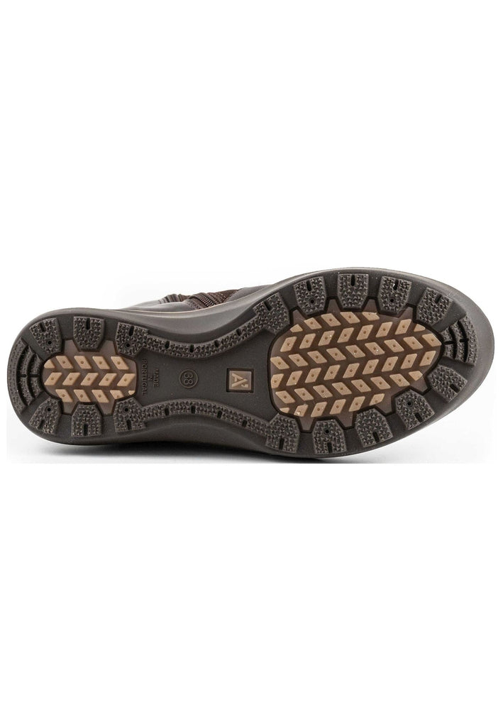 ARCOPEDICO Stiefelette Leder Chocolate Warmfutter